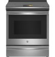 Ge Appliances PHS93XYPFS Ge Profile™ 30  Smart Slide-In Front-Control Induction Fingerprint Resistant Range With In Oven Camera Fashion