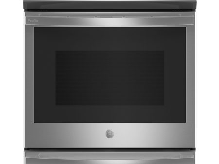 Ge Appliances PHS93XYPFS Ge Profile™ 30  Smart Slide-In Front-Control Induction Fingerprint Resistant Range With In Oven Camera Fashion