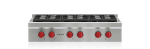 Wolf SRT366LP 36  Sealed Burner Rangetop - 6 Burners For Sale