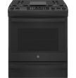 Ge Appliances JGS760DPBB Ge® 30  Slide-In Front-Control Convection Gas Range With No Preheat Air Fry Cheap