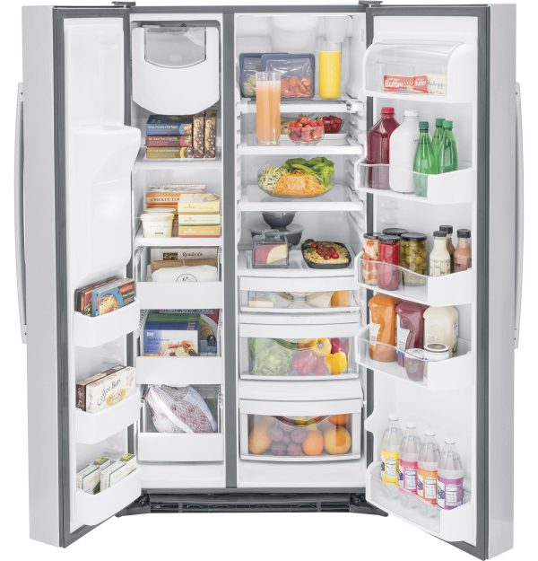 Ge Appliances PSS28KYHFS Ge Profile™ Series 28.2 Cu. Ft. Side-By-Side Refrigerator Online Sale