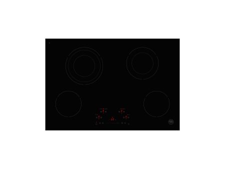 Bertazzoni PE304CER 30 Ceran Touch Control Cooktop 4 Heating Zones Nero - Black Fashion