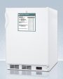 Summit VT65MLBIADAGP Ada Compliant Built-In General Purpose Undercounter Medical All-Freezer Capable Of -25 C Operation, White With Front Lock Online