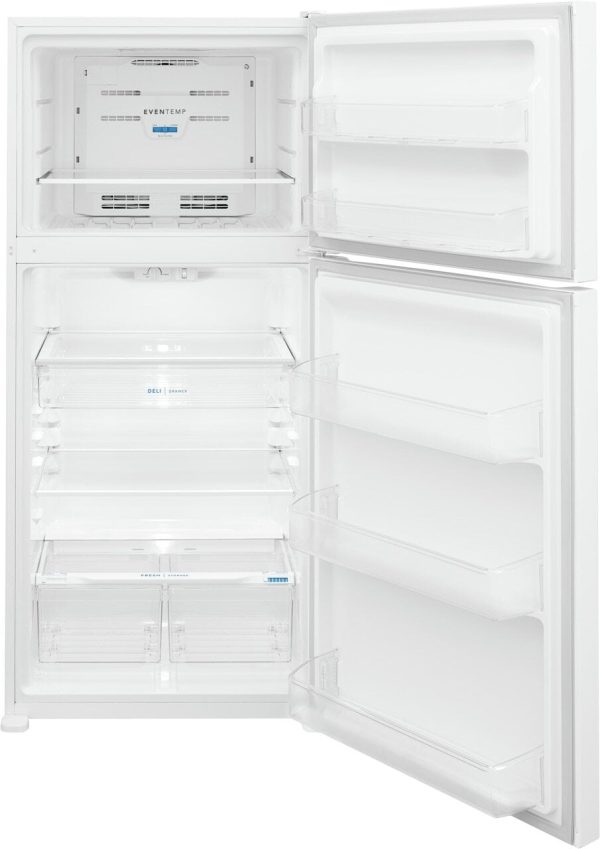 Frigidaire FFHT2045VW Frigidaire 20.0 Cu. Ft. Top Freezer Refrigerator Online Hot Sale