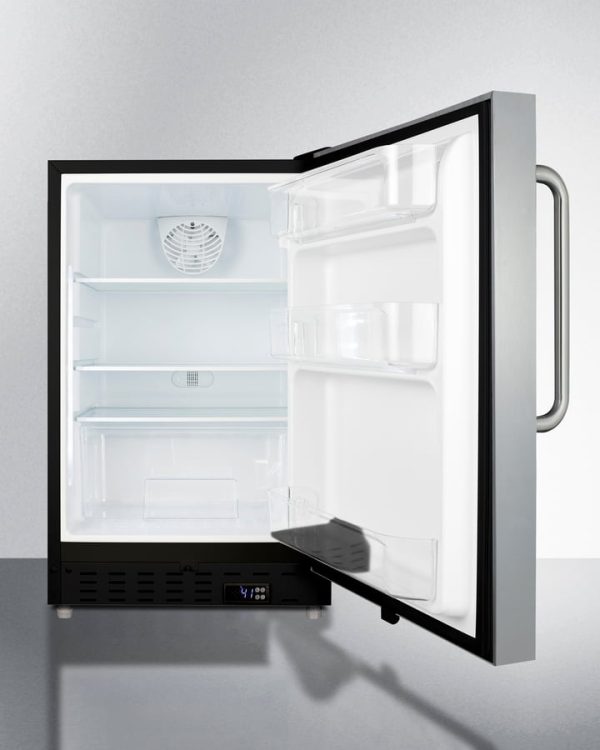 Summit ALR47BSSTB 20  Wide Built-In All-Refrigerator, Ada Compliant For Discount