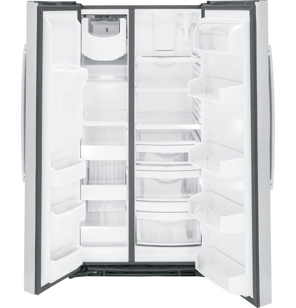 Ge Appliances PSE25KYHFS Ge Profile™ Series Energy Star® 25.3 Cu. Ft. Side-By-Side Refrigerator Online Hot Sale