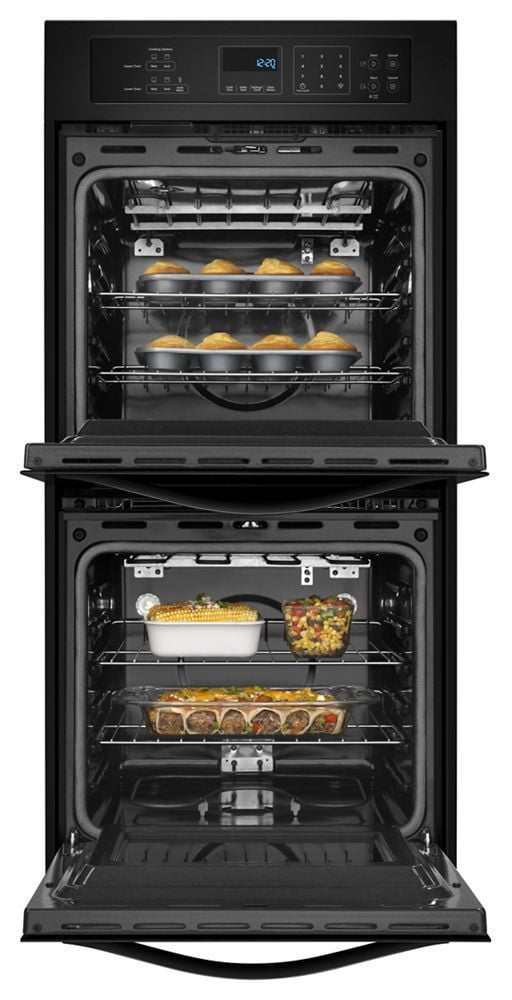 Whirlpool WOD51ES4EB 6.2 Cu. Ft. Double Wall Oven With High-Heat Self-Cleaning System Cheap