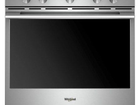 Whirlpool WEEA25H0HZ 6.4 Cu. Ft. Smart Slide-In Electric Range With Scan-To-Cook Technology Cheap