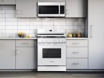 Samsung NX60A6111SW 6.0 Cu. Ft. Smart Freestanding Gas Range With No-Preheat Air Fry & Convection In White Cheap