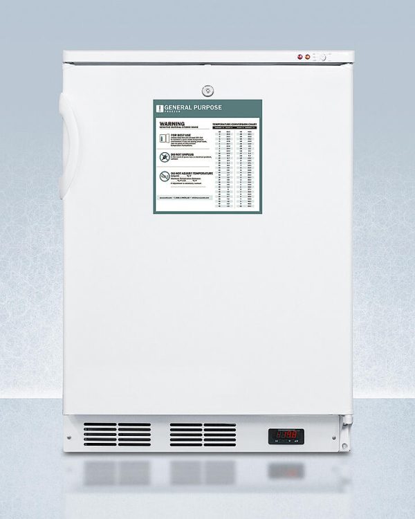 Summit VT65MLGP Freestanding Medical General Purpose All-Freezer Capable Of -25 C Operation With Front-Mounted Lock Discount