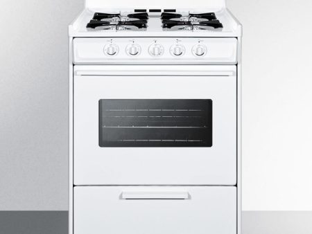 Summit WNM6307KW 24  Wide Gas Range For Discount