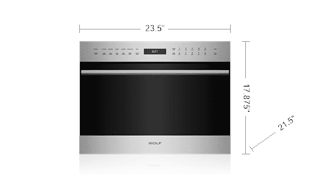 Wolf SPO24TESTH 24  E Series Transitional Speed Oven Hot on Sale