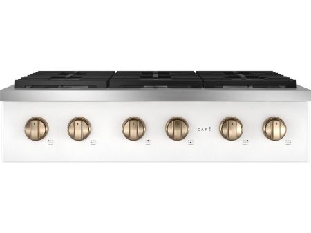 Cafe CGU366P4TW2 Café™ 36  Commercial-Style Gas Rangetop With 6 Burners (Natural Gas) Supply