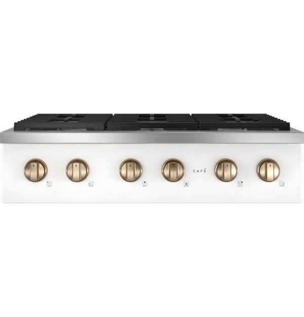 Cafe CGU366P4TW2 Café™ 36  Commercial-Style Gas Rangetop With 6 Burners (Natural Gas) Supply