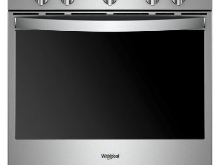 Whirlpool WEE750H0HZ 6.4 Cu. Ft. Smart Slide-In Electric Range With Scan-To-Cook Technology Sale