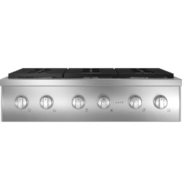 Cafe CGU366P2TS1 Café™ 36  Commercial-Style Gas Rangetop With 6 Burners (Natural Gas) Fashion