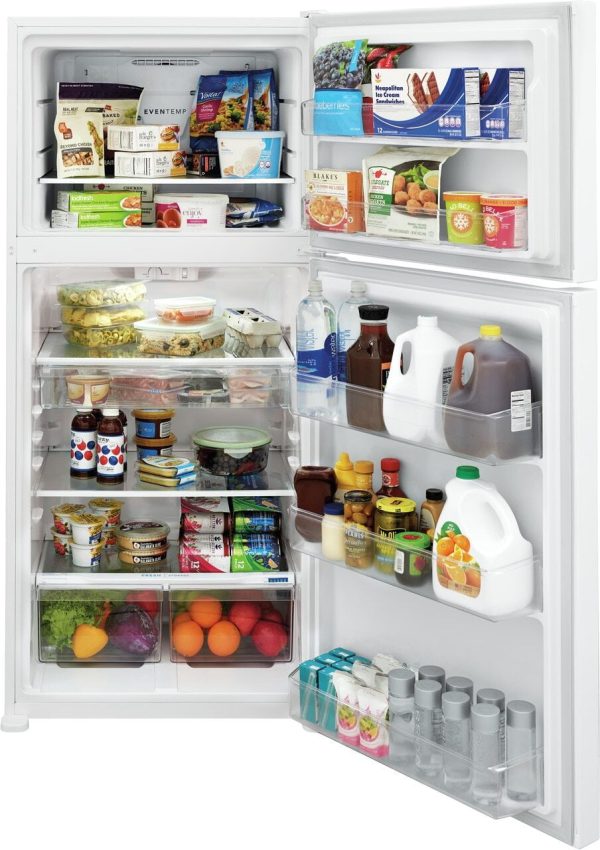 Frigidaire FFHT2045VW Frigidaire 20.0 Cu. Ft. Top Freezer Refrigerator Online Hot Sale