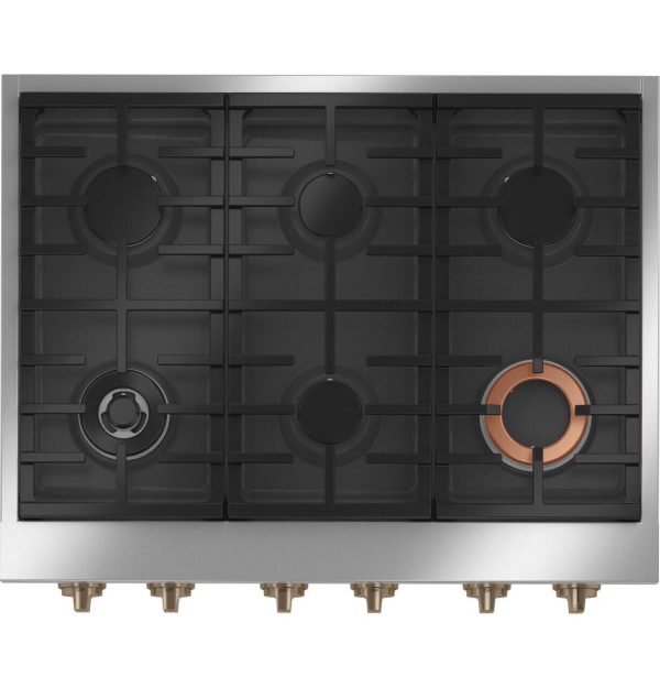 Cafe CGU366P4TW2 Café™ 36  Commercial-Style Gas Rangetop With 6 Burners (Natural Gas) Supply