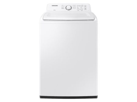 Samsung WA41A3000AW 4.1 Cu. Ft. Capacity Top Load Washer With Soft-Close Lid And 8 Washing Cycles In White Online now