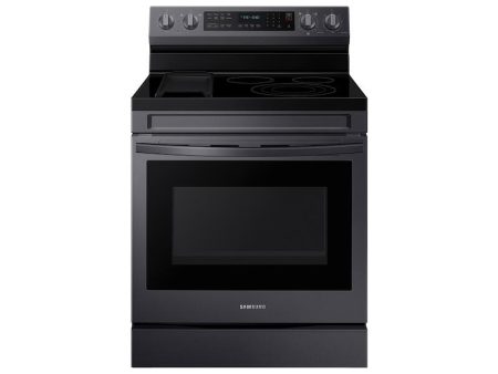 Samsung NE63A6711SG 6.3 Cu. Ft. Smart Freestanding Electric Range With No-Preheat Air Fry, Convection+ & Griddle In Black Stainless Steel Sale