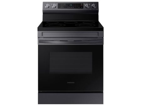 Samsung NE63A6311SG 6.3 Cu. Ft. Smart Freestanding Electric Range With Rapid Boil™ & Self Clean In Black Stainless Steel For Cheap