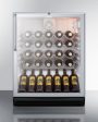 Summit SWC6GBLBITBADA 24  Wide Built-In Wine Cellar, Ada Compliant Online