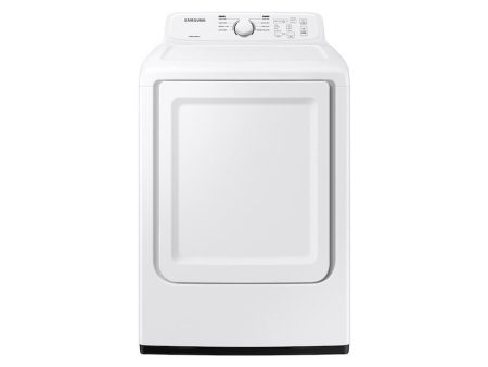 Samsung DVE41A3000W 7.2 Cu. Ft. Electric Dryer With Sensor Dry And 8 Drying Cycles In White For Cheap