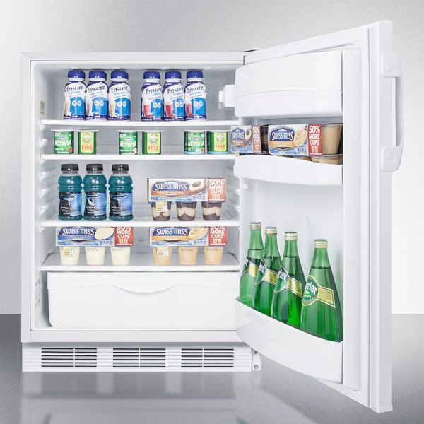 Summit FF6WADA 24  Wide All-Refrigerator, Ada Compliant Discount