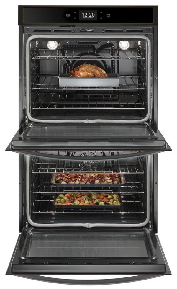 Whirlpool WOD77EC7HV 8.6 Cu. Ft. Smart Double Wall Oven With True Convection Cooking Hot on Sale