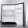 Summit CT663BKBIIFADA 24  Wide Built-In Refrigerator-Freezer, Ada Compliant Cheap