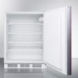 Summit FF7WBIIFADA Ada Compliant Built-In Undercounter All-Refrigerator For General Purpose Or Commercial Use, Auto Defrost W Integrated Door Frame For Overlay Panels Online