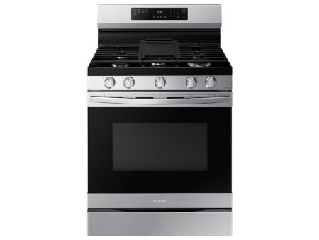 Samsung NX60A6511SS 6.0 Cu. Ft. Smart Freestanding Gas Range With No-Preheat Air Fry & Convection In Stainless Steel Cheap