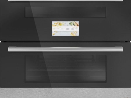 Cafe CTS92DM2NS5 Café™ 30  Smart Built-In Twin Flex Single Wall Oven In Platinum Glass Online Hot Sale