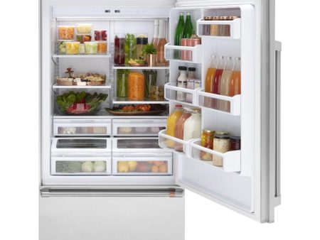 Cafe CDB36RP2PS1 Café™ 21.3 Cu. Ft. Built-In Bottom-Freezer Refrigerator Sale