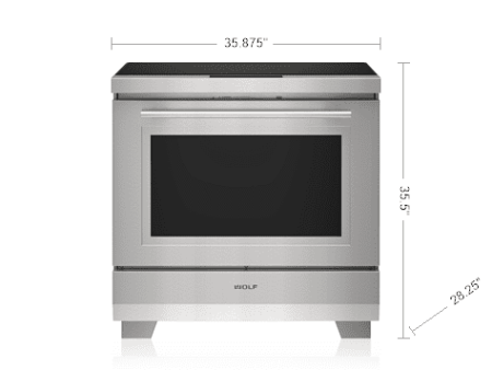 Wolf IR36550ST 36  Transitional Induction Range Discount