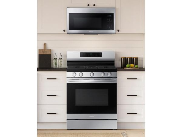 Samsung NX60A6511SS 6.0 Cu. Ft. Smart Freestanding Gas Range With No-Preheat Air Fry & Convection In Stainless Steel Cheap