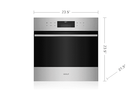 Wolf SO24TESTH 24  E Series Transitional Built-In Single Oven Online Hot Sale