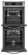 Whirlpool WOD51ES4ES 6.2 Cu. Ft. Double Wall Oven With High-Heat Self-Cleaning System For Sale